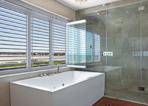 Frameless Glass and Shutters